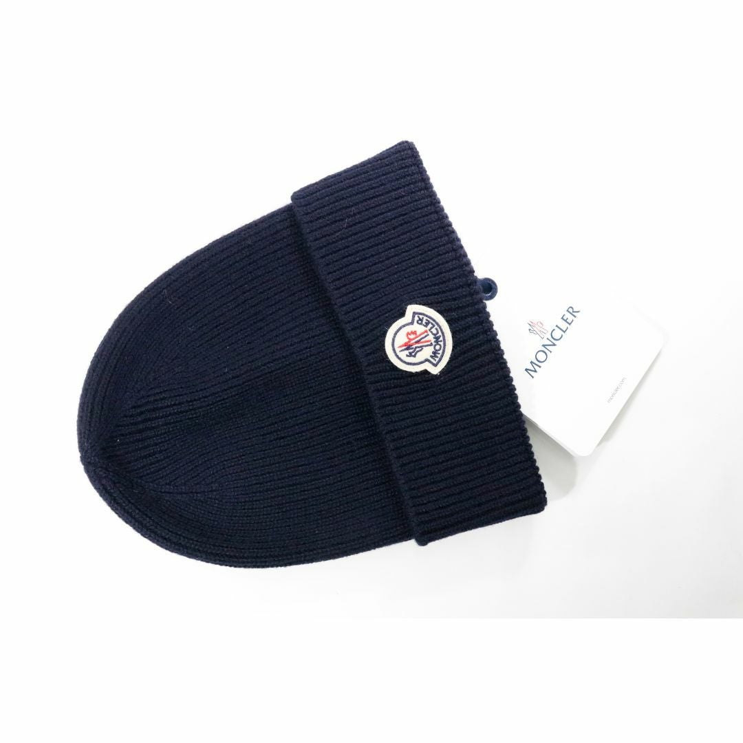送料無料】MONCLER メンズ ニットキャップ ビーニー 3B70500 A9342 BK