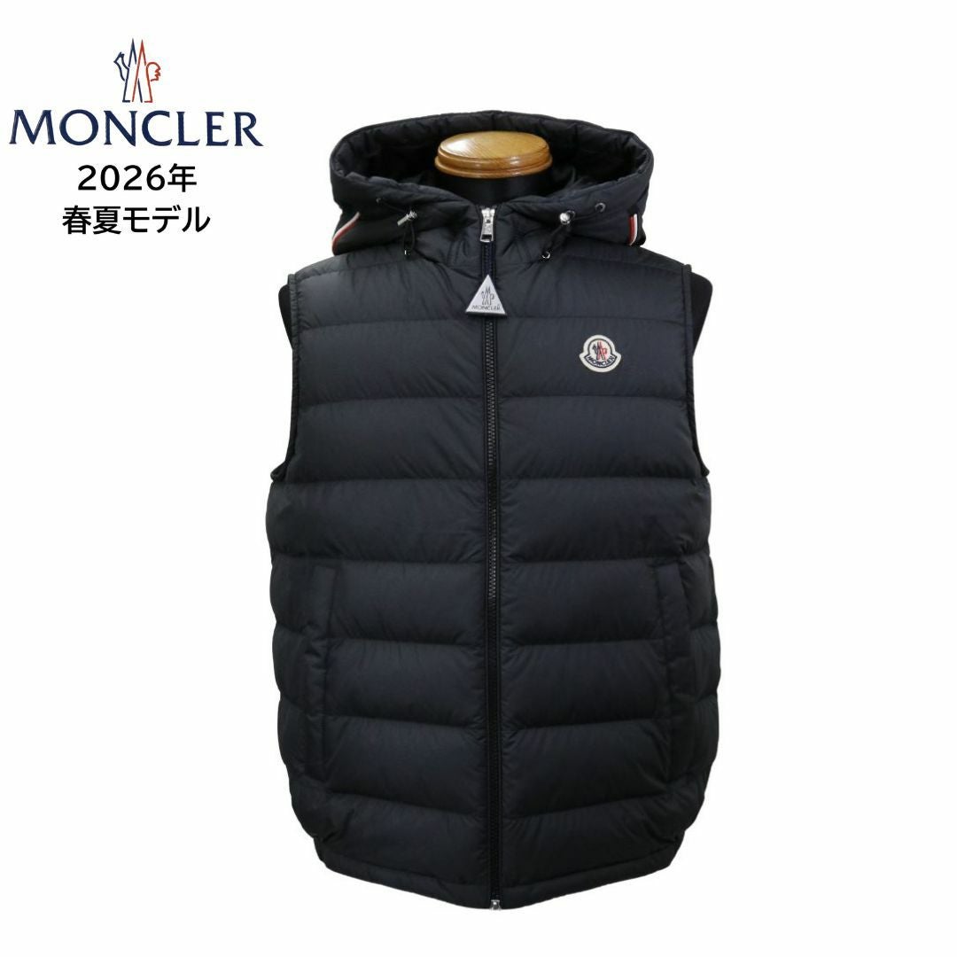 送料無料】MONCLER MARSEILLAN メンズ ダウンベスト 1A00019 597X2 BK