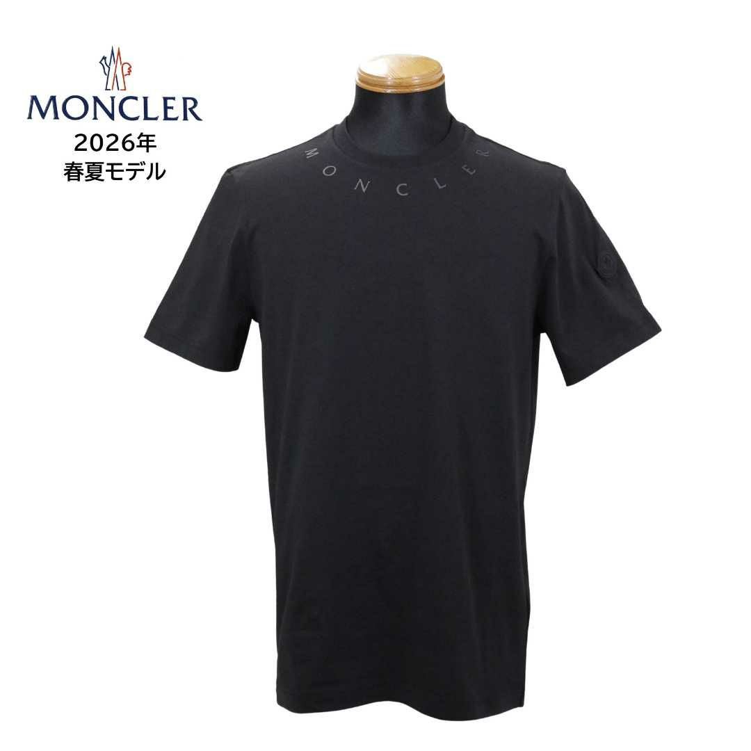 送料無料】MONCLER メンズ Tシャツ 8C00017 89AYW 半袖 クルーネック