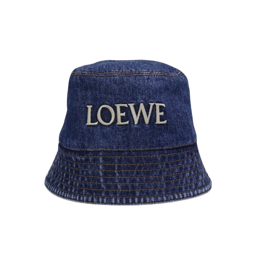 LOEWE デニム バケットハット♡ 送料無料】LOEWE ロエベ DENIM BUKET バケットハット K820HB1XAJ 8798